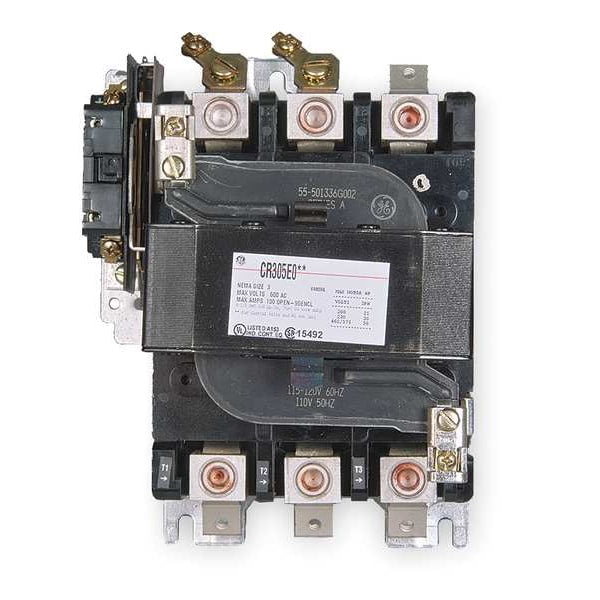 120VAC Non-Reversing Magnetic Contactor 3P 135A NEMA 4