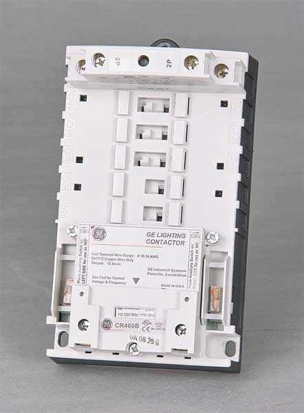 120VAC Electrically Held Lighting Contactor 2P 30A