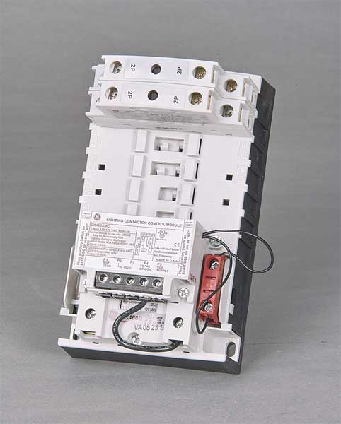 Lighting Contactr, 4P, 277V, Open, Mech Held