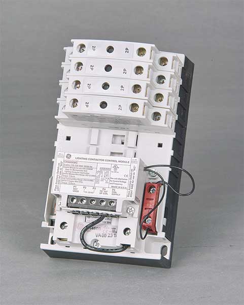 120VAC Mechanically Held Lighting Contactor 8P 30A