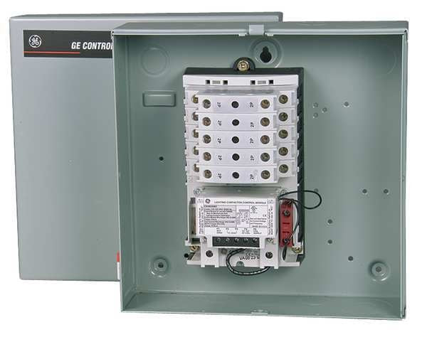 Lighting Contactr, 10P, 277V, NEMA1, MechHld
