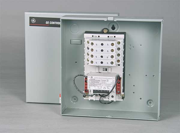 277VAC Mechanically Held Lighting Contactor 8P 30A