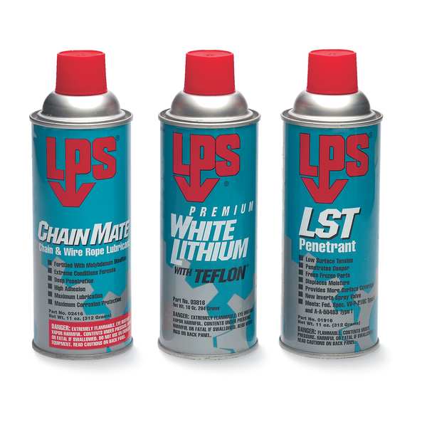 Chainmate Chain and Wire Lubricant, 11 Oz Aerosol Can, Black