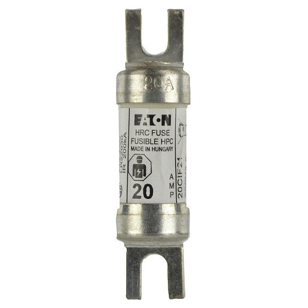 Fuse, Time Delay, 20 A, CIF21 Series, 600V AC, 250V DC, 55mm L x 14mm dia
