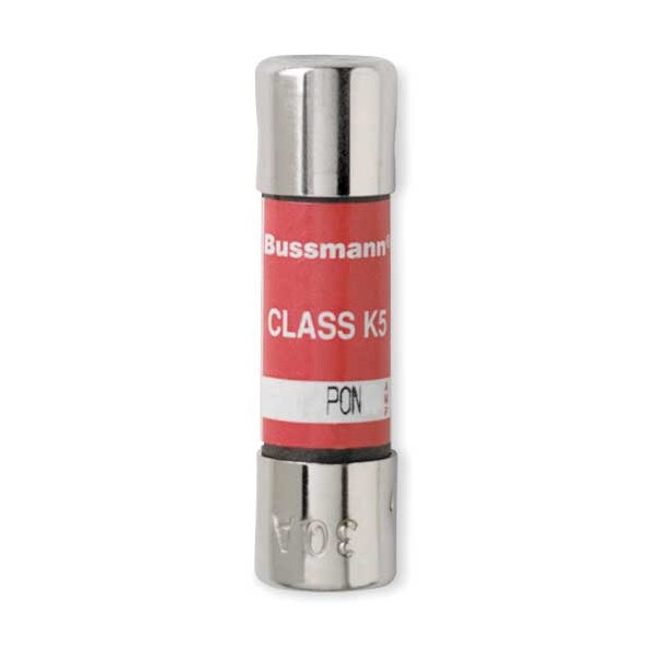 Fuse, Time Delay, 15 A, PON Series, 250V AC, Not Rated, 50.8mm L x 14.3mm dia