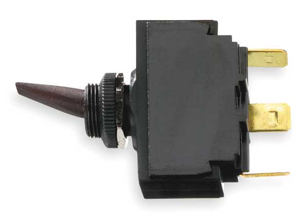 Marine Toggle Switch, SPDT, 3 Connections, Momentary On/Off/Momentary On, 15A @ 12VDC