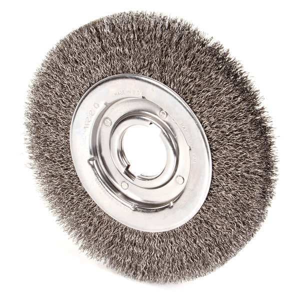 Wire Wheel Wire Brush, Arbor, 10
