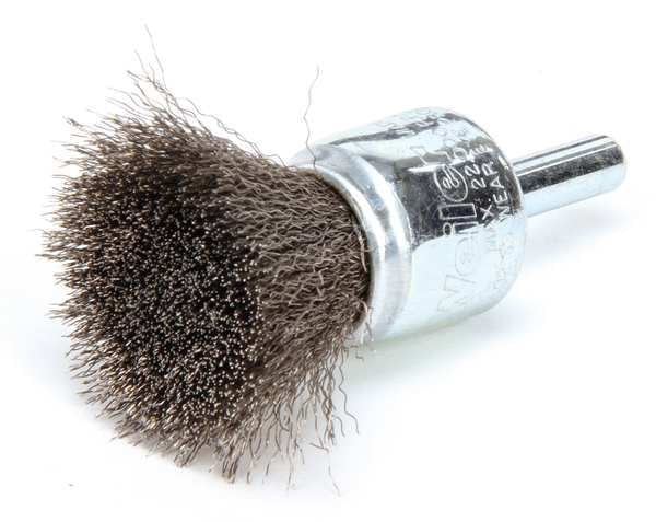 Crimped Wire End Wire Brush, Stainlesss Steel