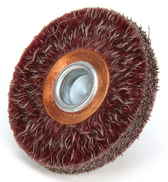 Encapsulated Wire Wheel Wire Brush, Stem, 2