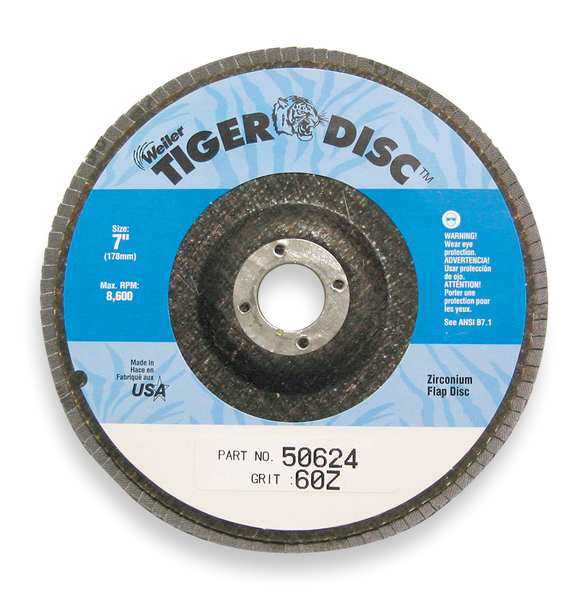 Arbor Mount Flap Disc, 4in, 36, ExtraCoarse