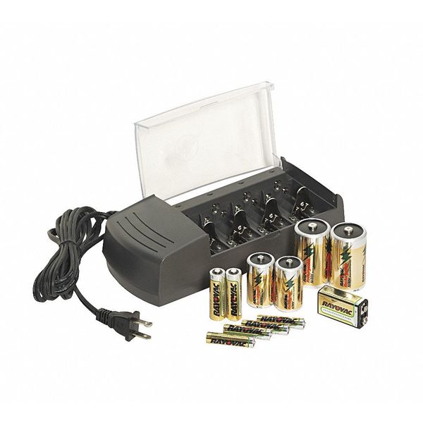 Precharged Recharg. Battery, AA, NiMh, PK4