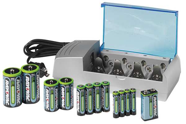 Precharged Recharg. Battery, AAA, NiMh, PK4