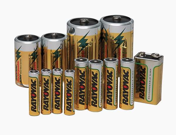 Precharged Recharg. Battery, AAA, NiMh, PK4