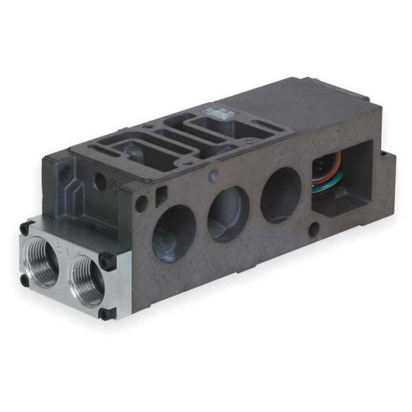Manifold Block, 1 Station, 1/2 NPT