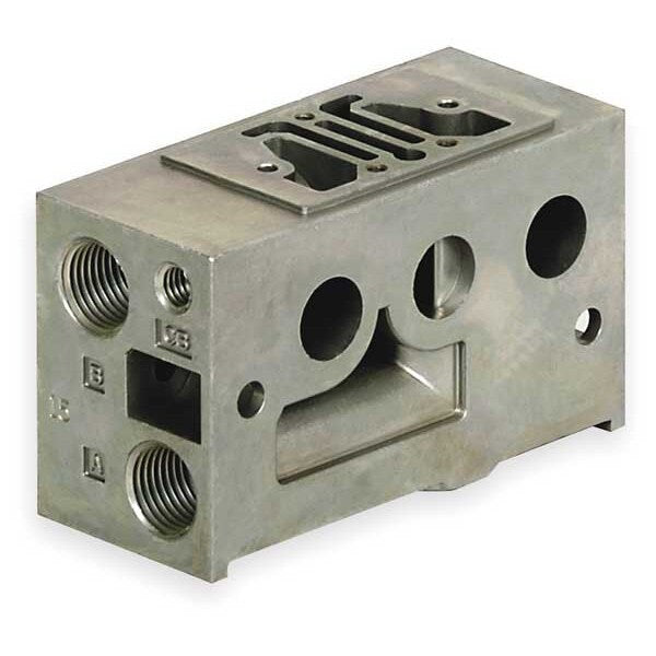 Manifold Block, 1 Station, 1/8 NPT
