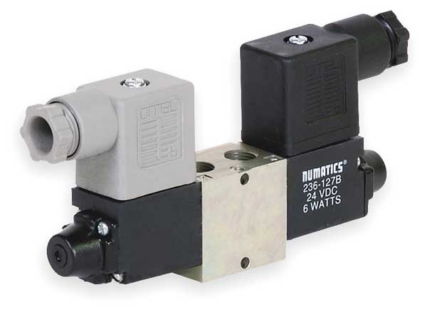 Solenoid Air Control Valve, 1/8 In, 120VAC