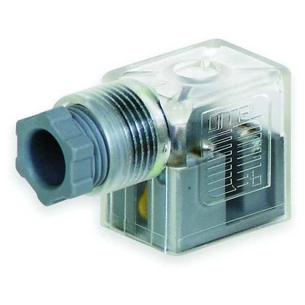 Connector, Coil, 22mm DIN, 110V