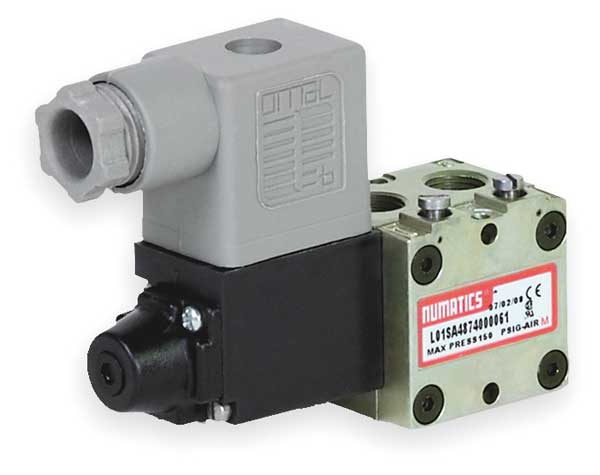 Solenoid Air Control Valve, 1/8 In, 24VDC