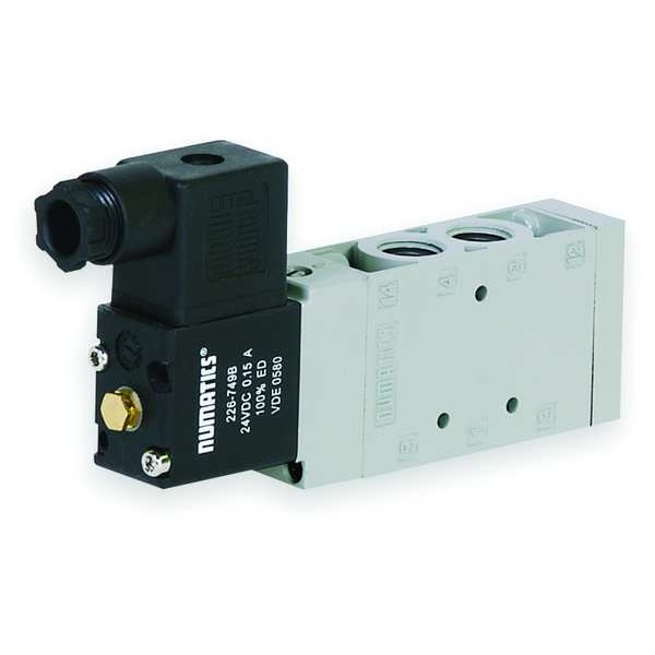 Solenoid Air Control Valve, 3/8 In, 240VAC