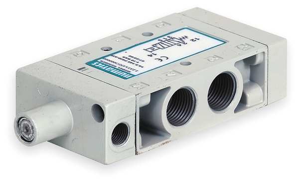 Valve, Air Pilot, 4 Way, 2 Pos, 3/8 In Port