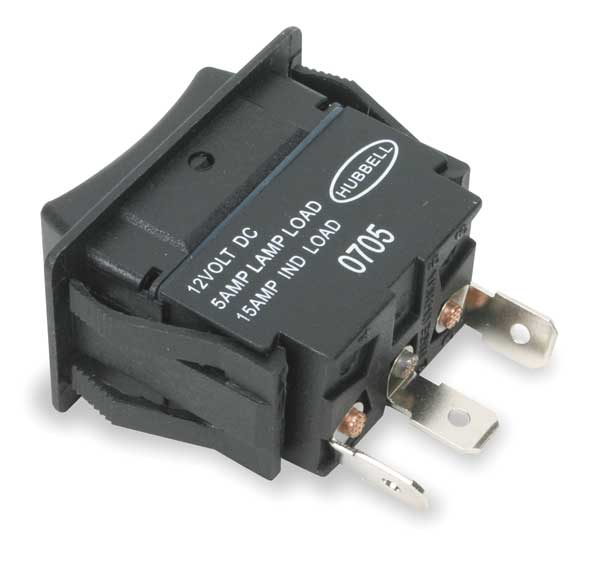 Rocker Switch, SPDT, 3 Connections