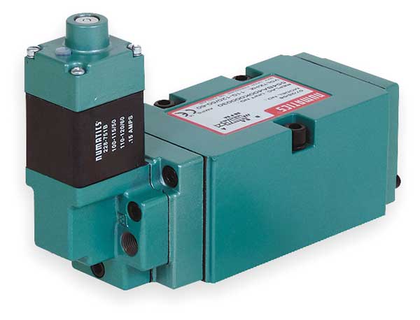 Solenoid Air Control Valve, 1/2 In, 120VAC