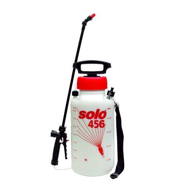 2-1/4 gal. Handheld Sprayer, Polyethylene Tank, Fan Spray Pattern, 48 in Hose Length