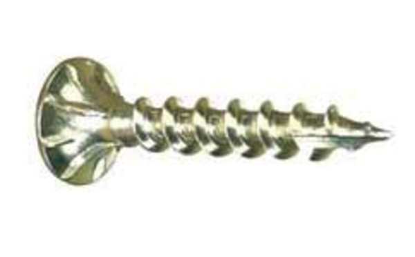 Self-Drilling Screw, #8 x 2 1/4 in, Plain 410 Stainless Steel Flat Head Phillips Drive, 100 PK
