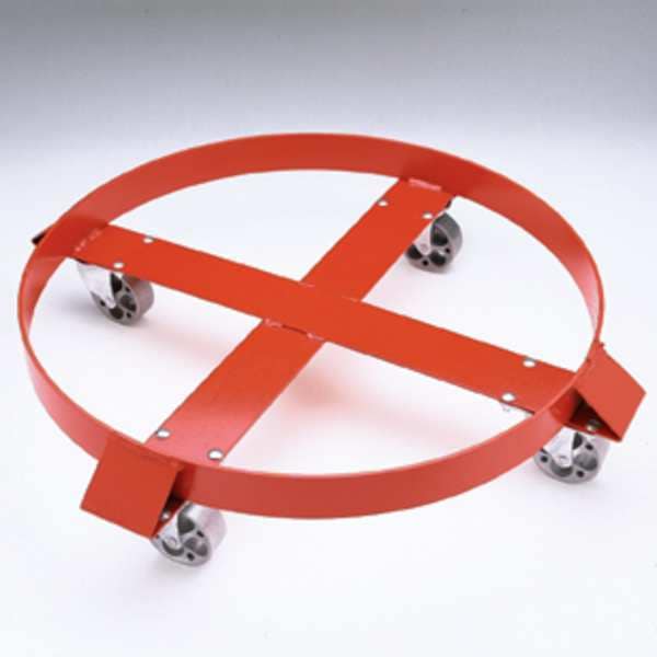 Drum Dolly, Steel, 1000 lb., 30 gal.