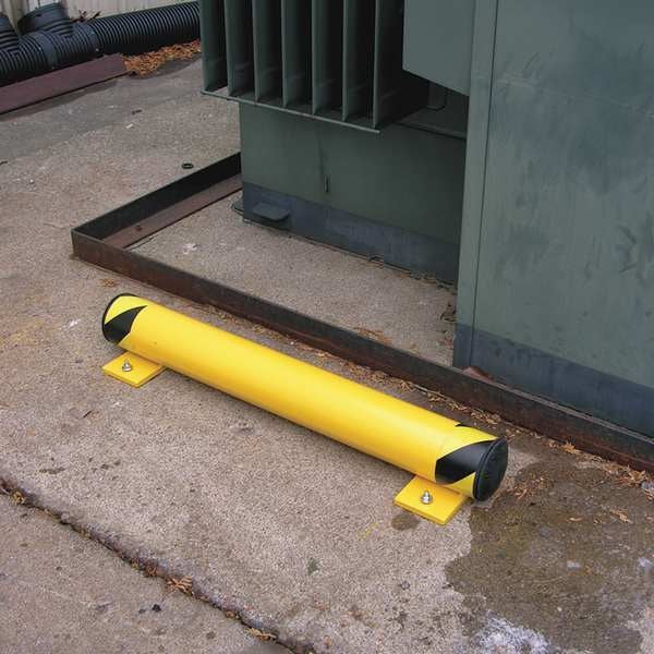 Floor Stop Bollard, 4-1/2