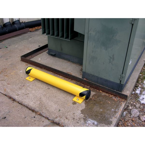 Floor Stop Bollard, 4-1/2