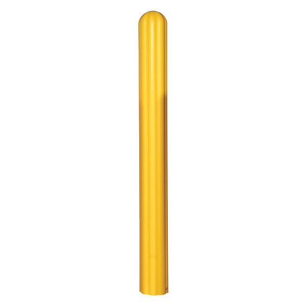 Post Sleeve, 6 In Dia., 72 In H, Yellow