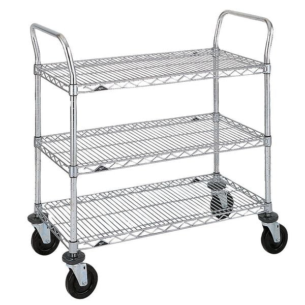 Wire Cart, 24 In. W, 48 In. L