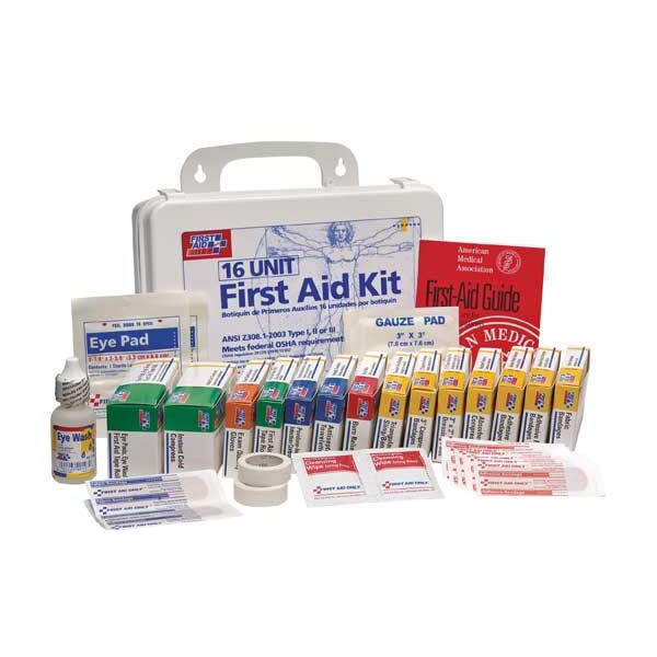 Unitized First Aid Kit Refill, Cardboard, 25 Person