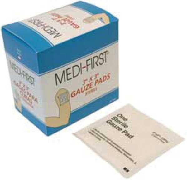 Gauze Pad, Sterile, 12 Ply Cotton, PK25