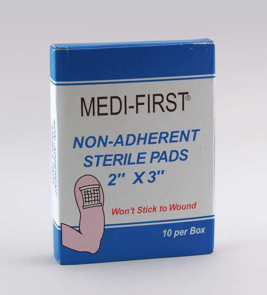 Non-Adherent Pad, Sterile, No, PK10