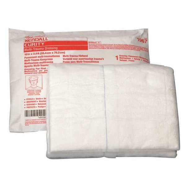 Non-Stick Pad w/Adhesive, 3x2In, PK100