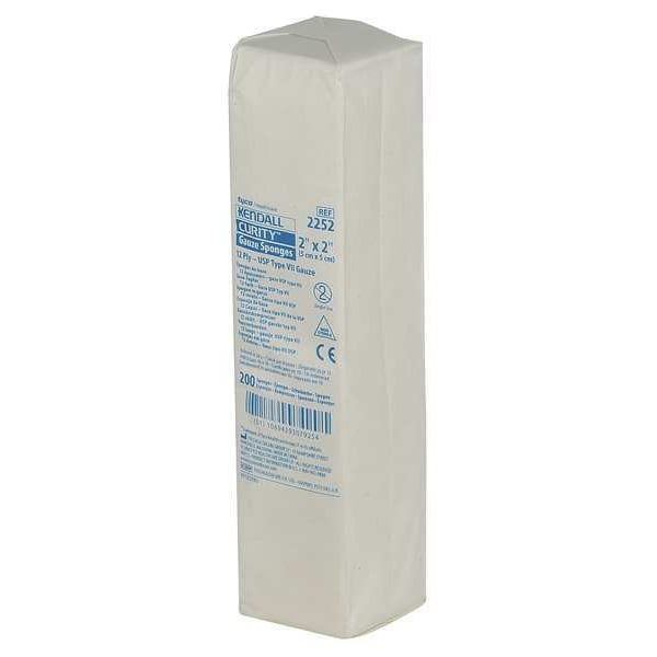 Sponge, Non-Sterile, White, Gauze, PK200
