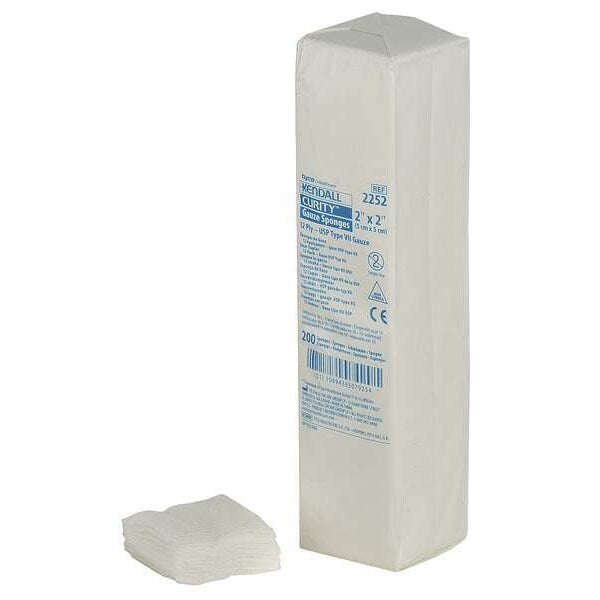 Sponge, Non-Sterile, White, Gauze, PK200