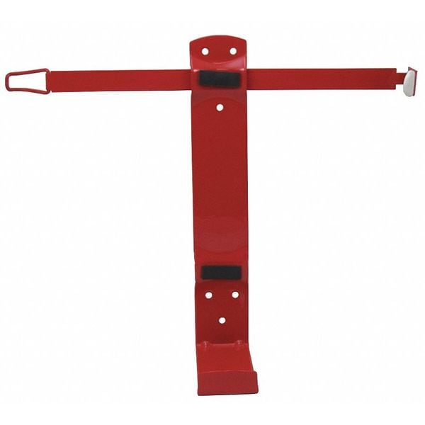 Fire Extinguisher Bracket, Vehicle/Marine/Aviation, Red