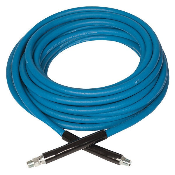 Pressure Washer Hose, 1/4, 50 ft, 3000 psi
