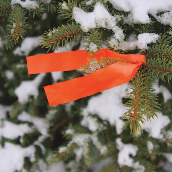 Texas Flagging Tape, Orange Glo, 150 ft
