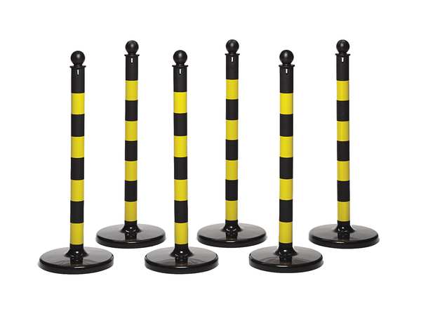 Plastic Chain, 2 In x 100 ft, Black