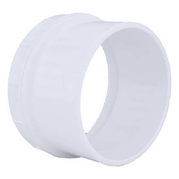 PVC Cleanout Adapter, FNPT x Spigot, 6 in Pipe Size
