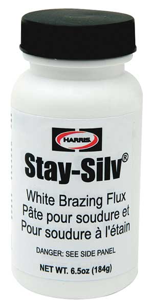 Brazing Flux, Paste, 6.5 oz, 1050 to 1600 F