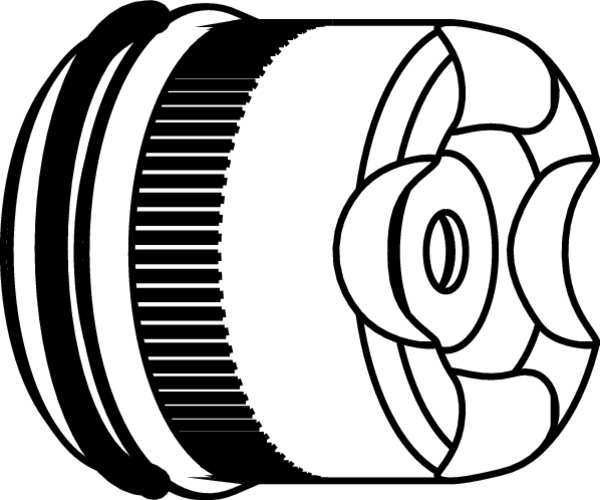 Shield Cap, 40 Amps, For 2CZF1 and 2CZF2