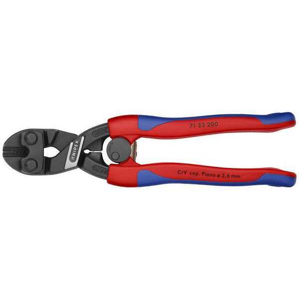 Mini Bolt Cutter, Steel, 8 In. L