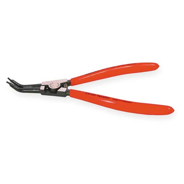 Retaining Ring Pliers, 0.093In Tip, 45 Deg