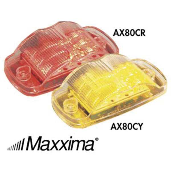 Clearance Light, LED, Amber, Surf, Oval, 4 L