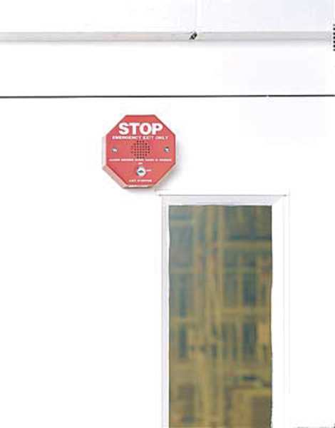 Exit Door Alarm, Horn, 95 to 105dB